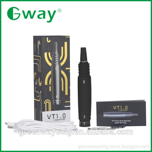 2015 latest huge vapor dry herb vaporizer VT1.0 ceramic heating VT1.0 kit with 10 temperature settings VT1.0 vaporizer
